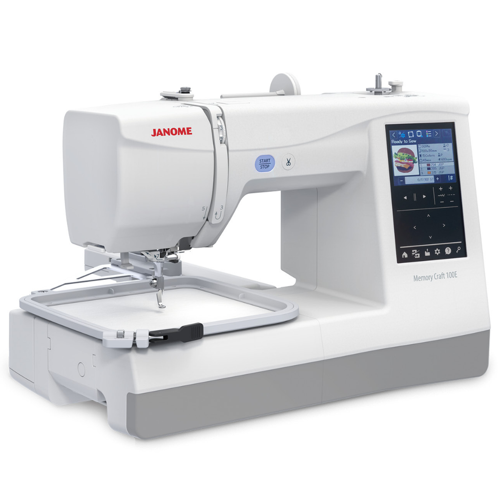 Janome Memory Craft 100E Embroidery Machine