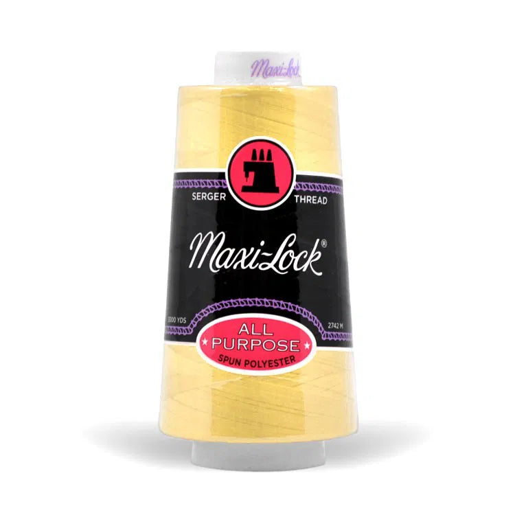 Maxi Lock Serger Thread - Sunlight - 3000 yd Cone
