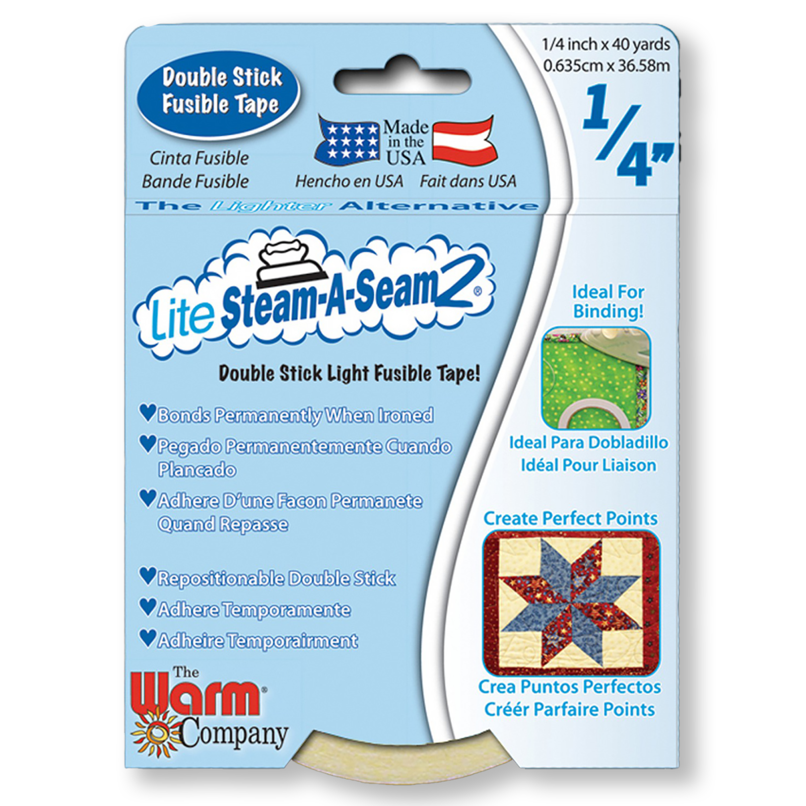 Lite Steam-A-Seam 2 1/4" x 40yds