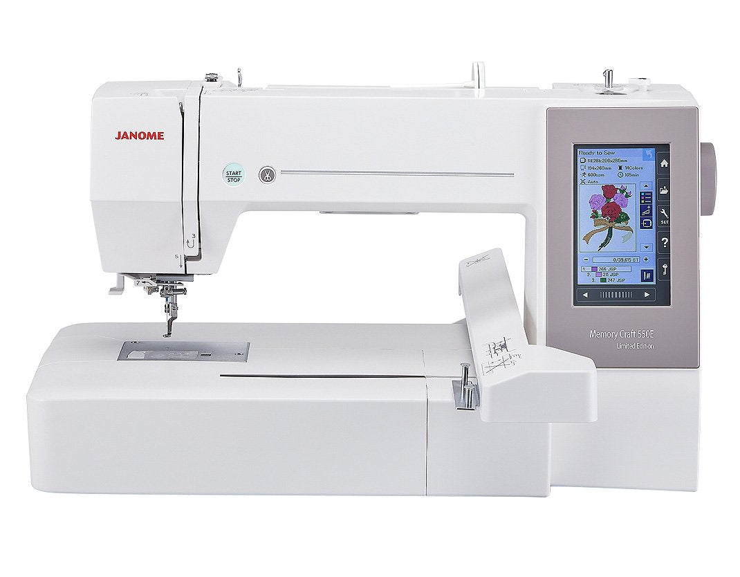 Janome Memory Craft 550ELE - Embroidery Machine