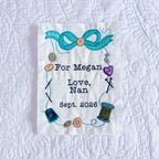 machine embroidery: customizable on-screen quilt labels
