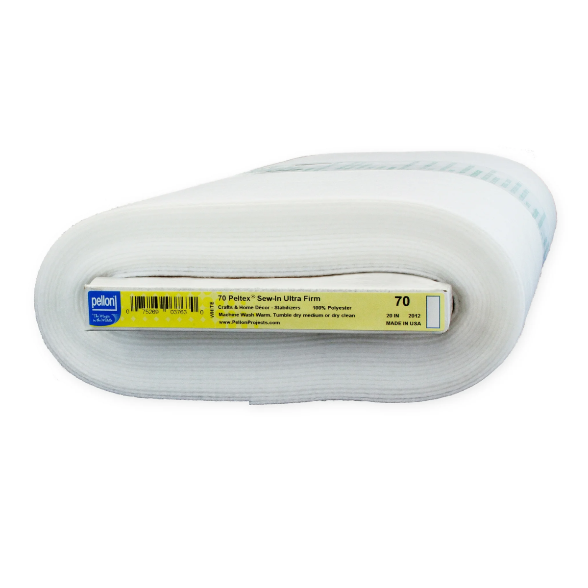 Pellon 70P Sew-In Stabilizer - White - 20" wide