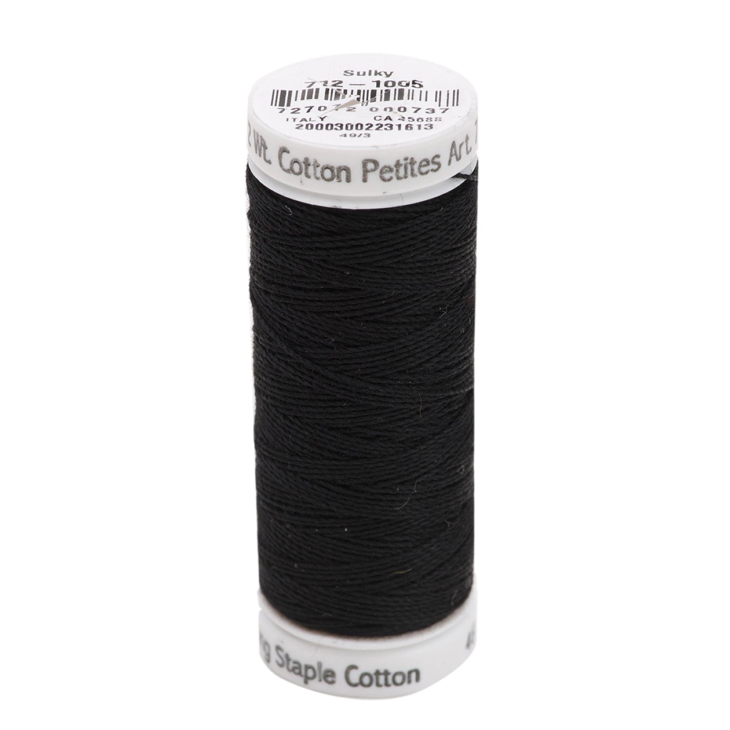 Cotton Petites - 12wt - 50yds - Black