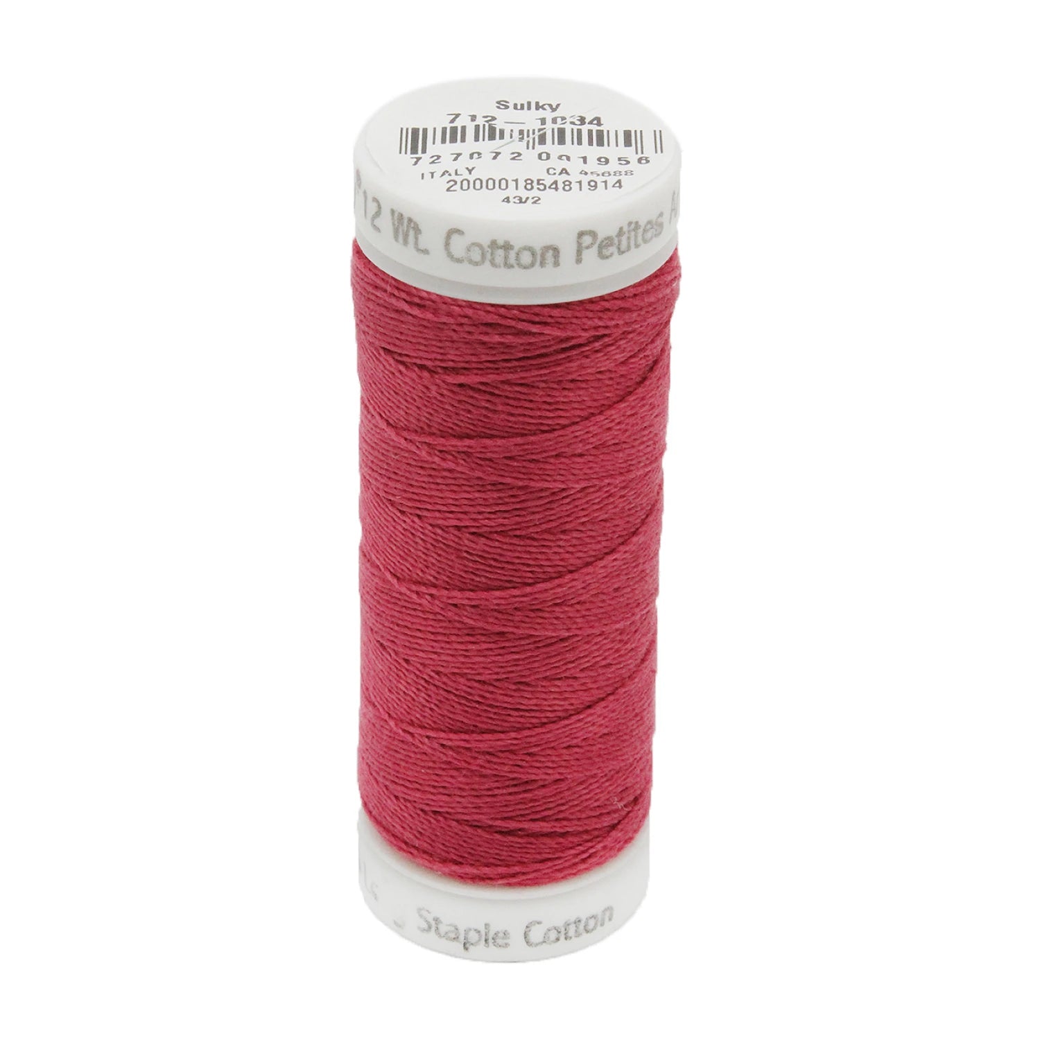 Cotton Petites - 12wt - 50yds - Medium Burgundy