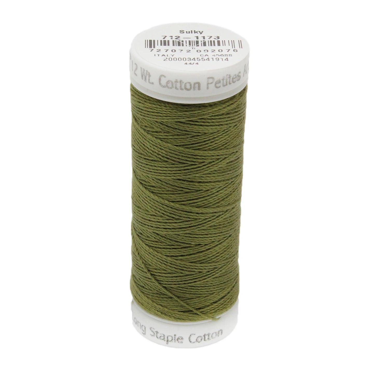 Cotton Petites - 12wt - 50yds - Medium Army Green
