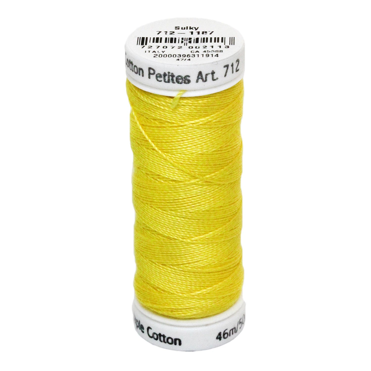 Cotton Petites - 12wt - 50yds - Mimosa Yellow