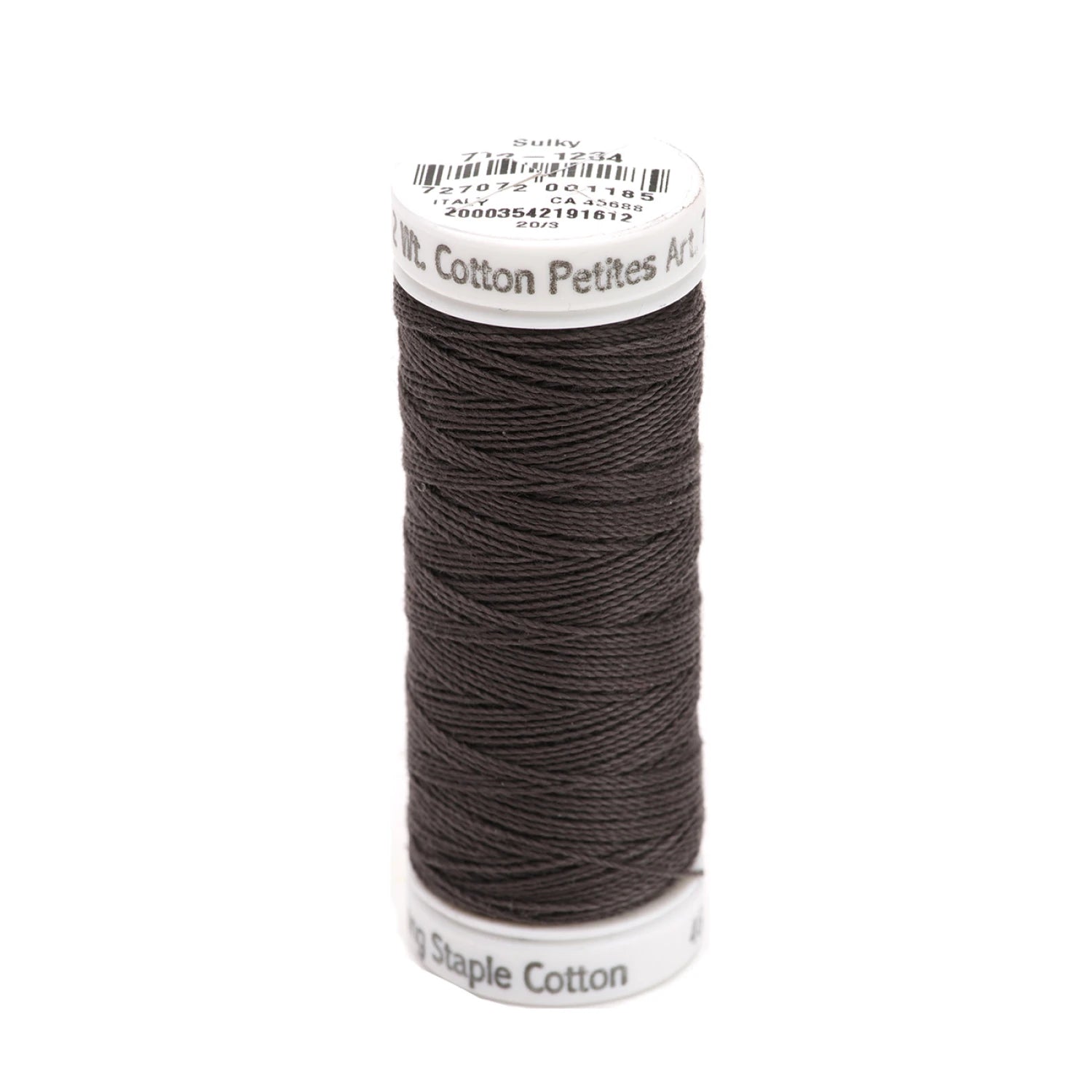 Cotton Petites - 12wt - 50yds - Almost Black