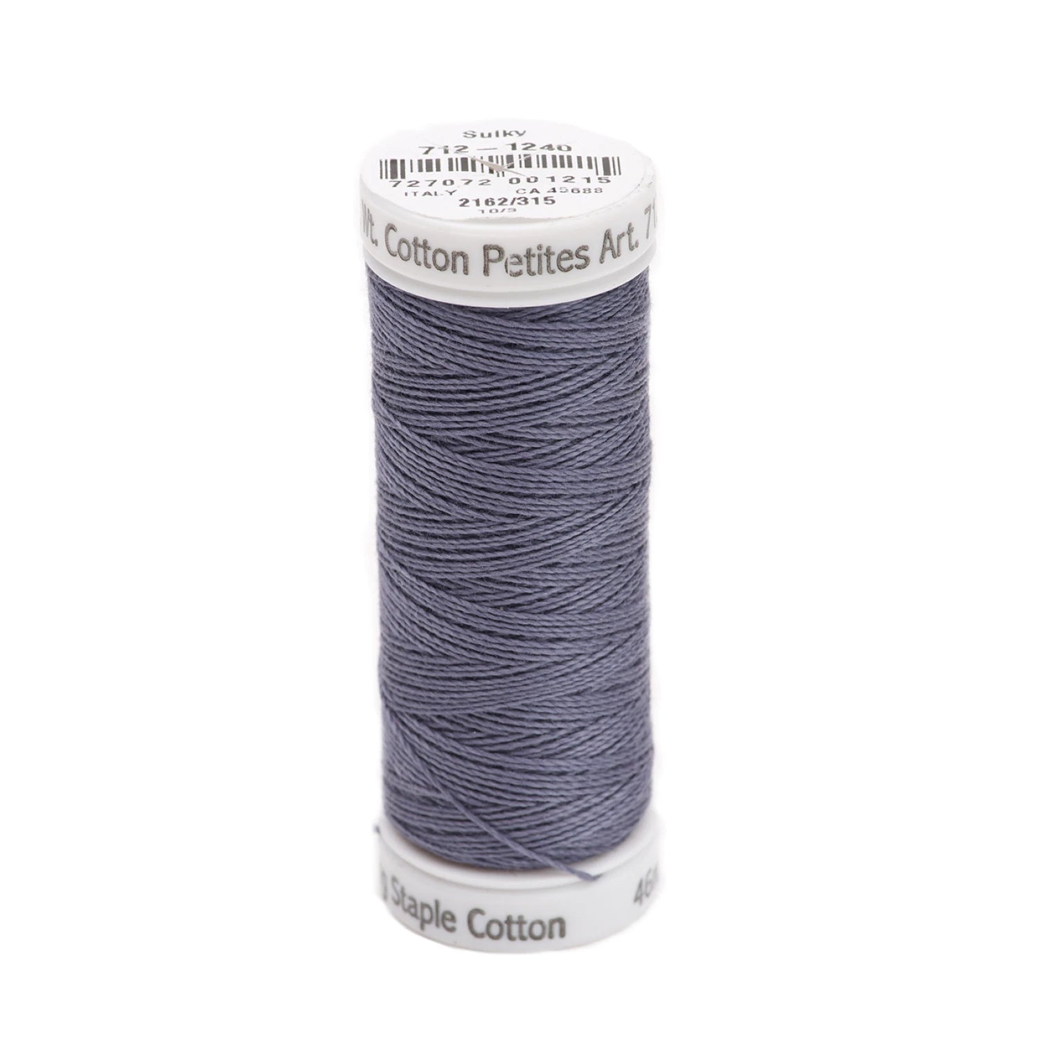 Cotton Petites - 12wt - 50yds - Smokey Gray