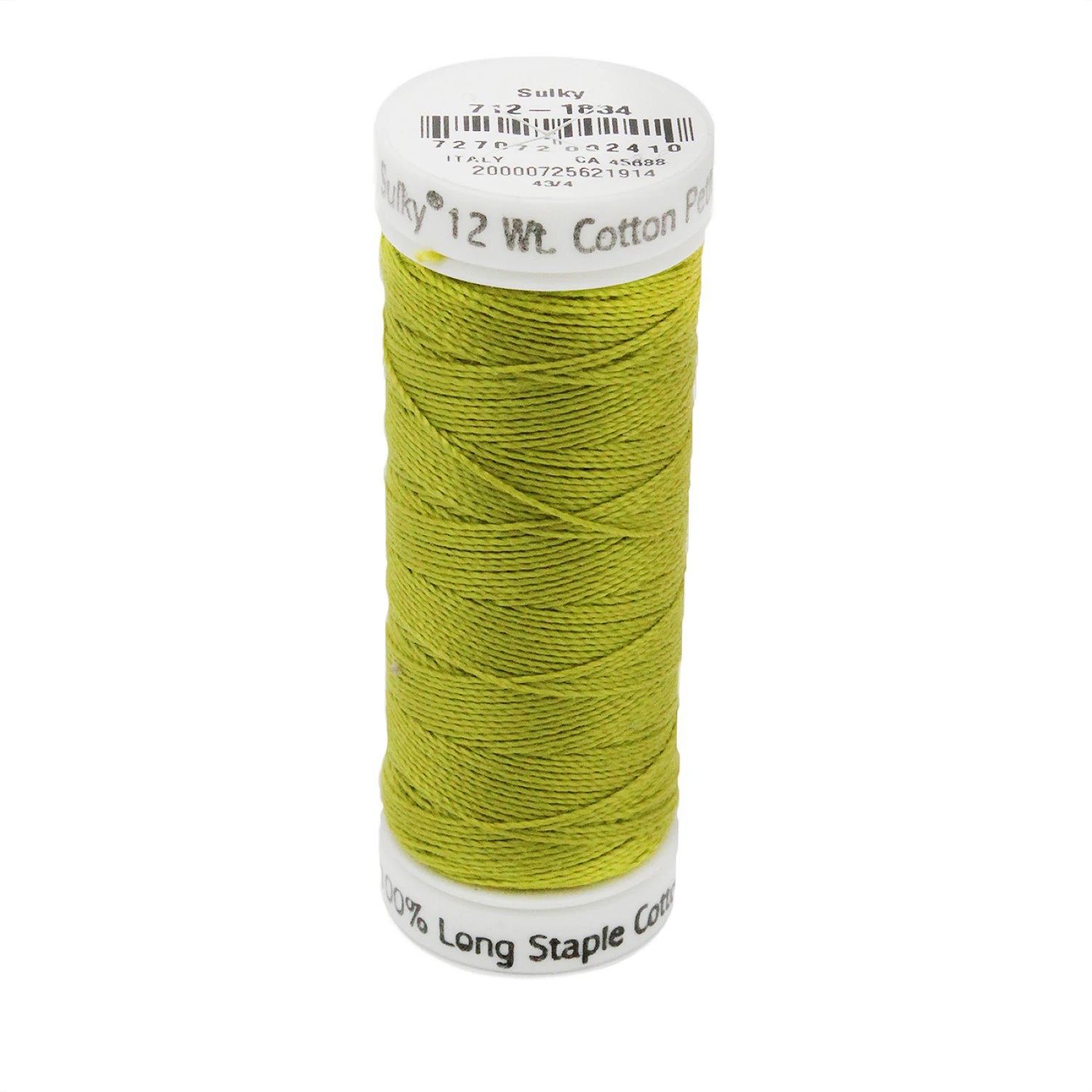 Cotton Petites - 12wt - 50yds - Pea Soup