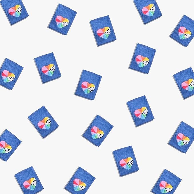 Kylie and the Machine: Garment Labels  - "Heart/ Astericks"