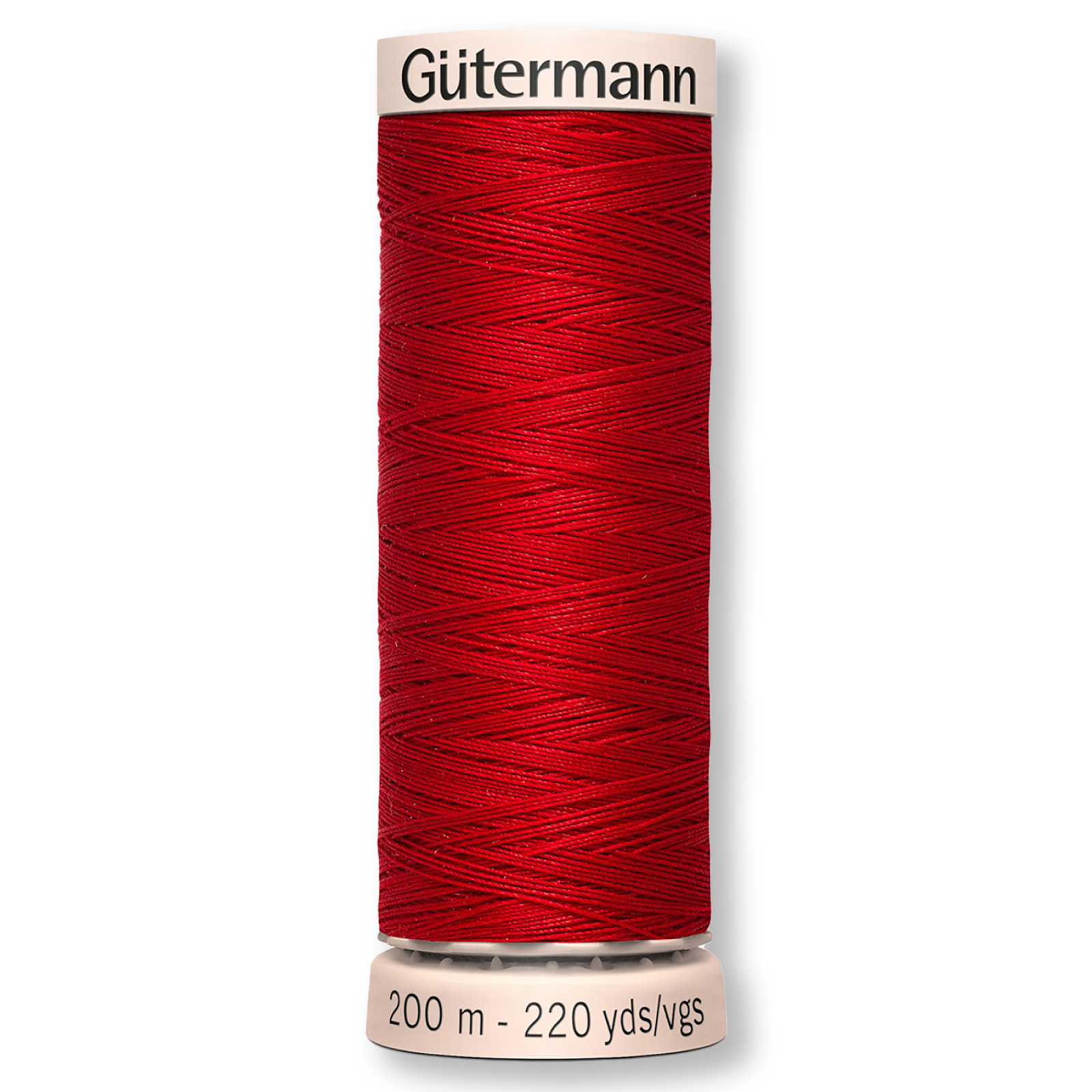 Gutermann Cotton 60 Thread 200m/220yds - Bright Red