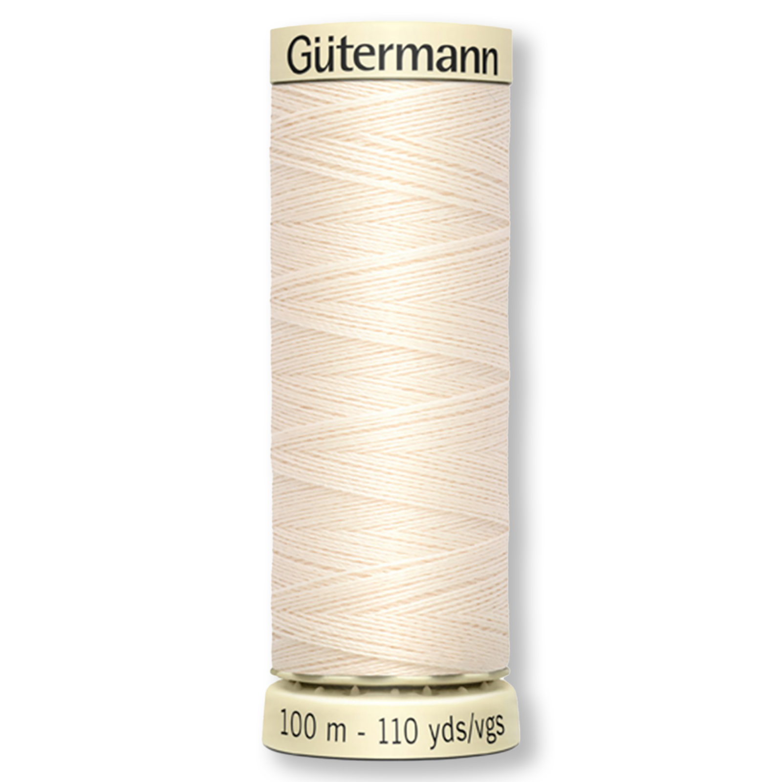 Gutermann Sew-all Polyester All Purpose Thread 100m/110yds - Eggshell