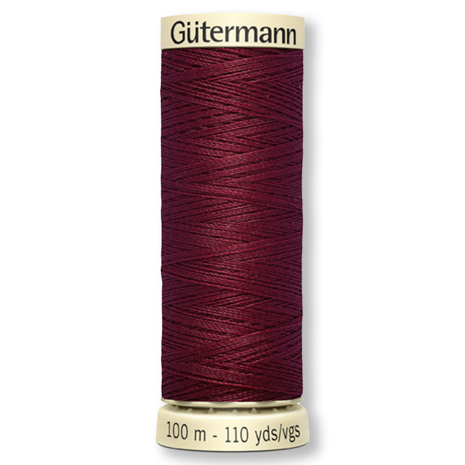 Gutermann Sew-all Polyester All Purpose Thread 100m/110yds - Maroon