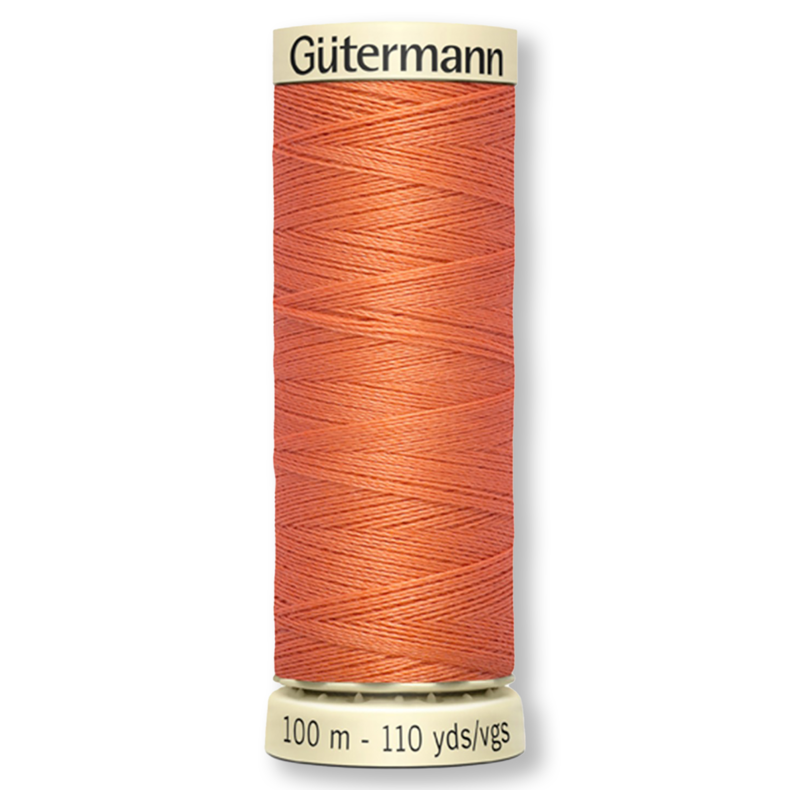 Gutermann Sew-all Polyester All Purpose Thread 100m/110yds - Dark Orange