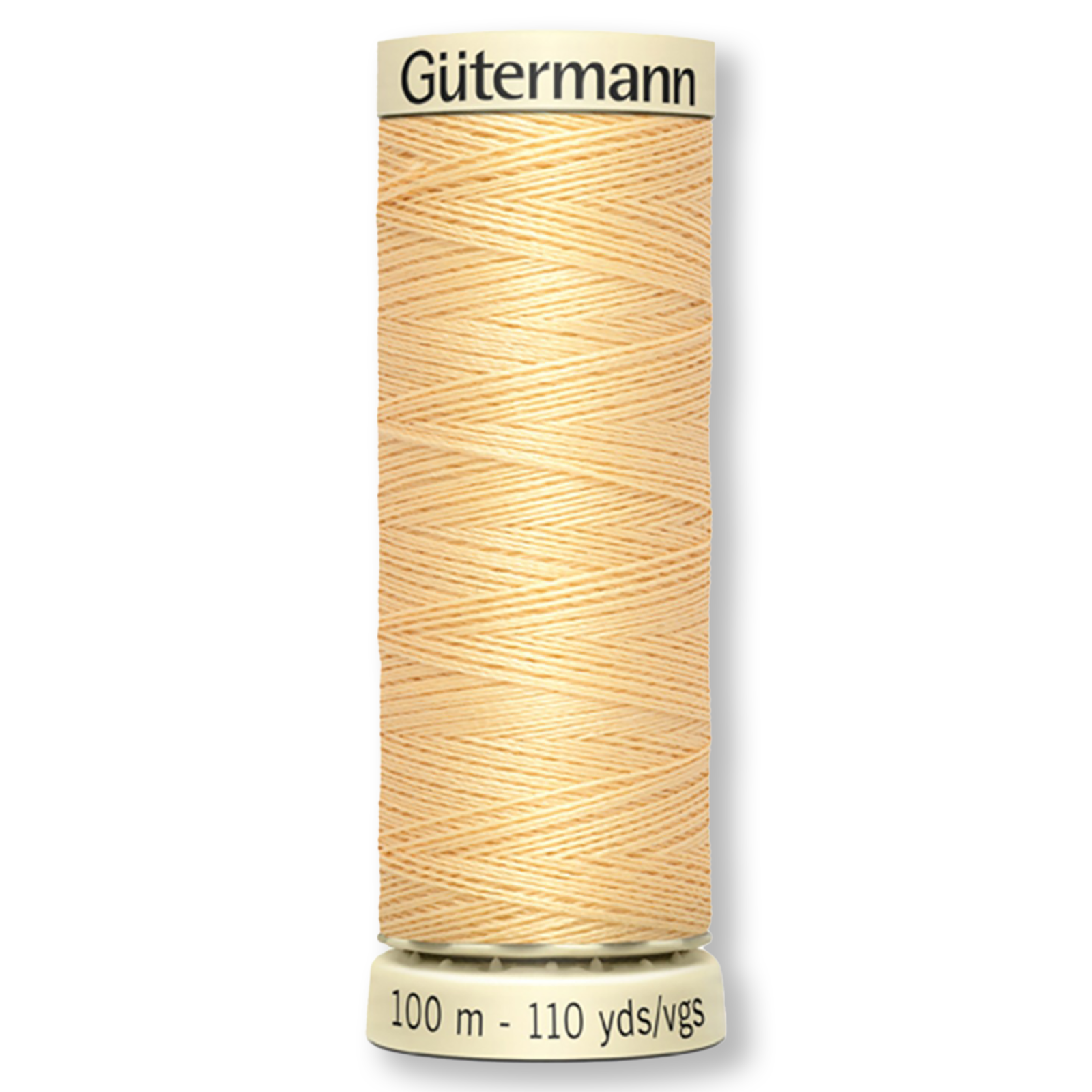 Gutermann Sew-all Polyester All Purpose Thread 100m/110yds - Maize Yellow