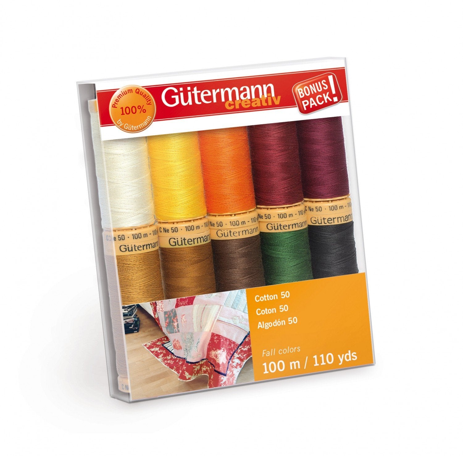 Cotton Thread 50wt 10 spools - Fall – Urban Sewciety