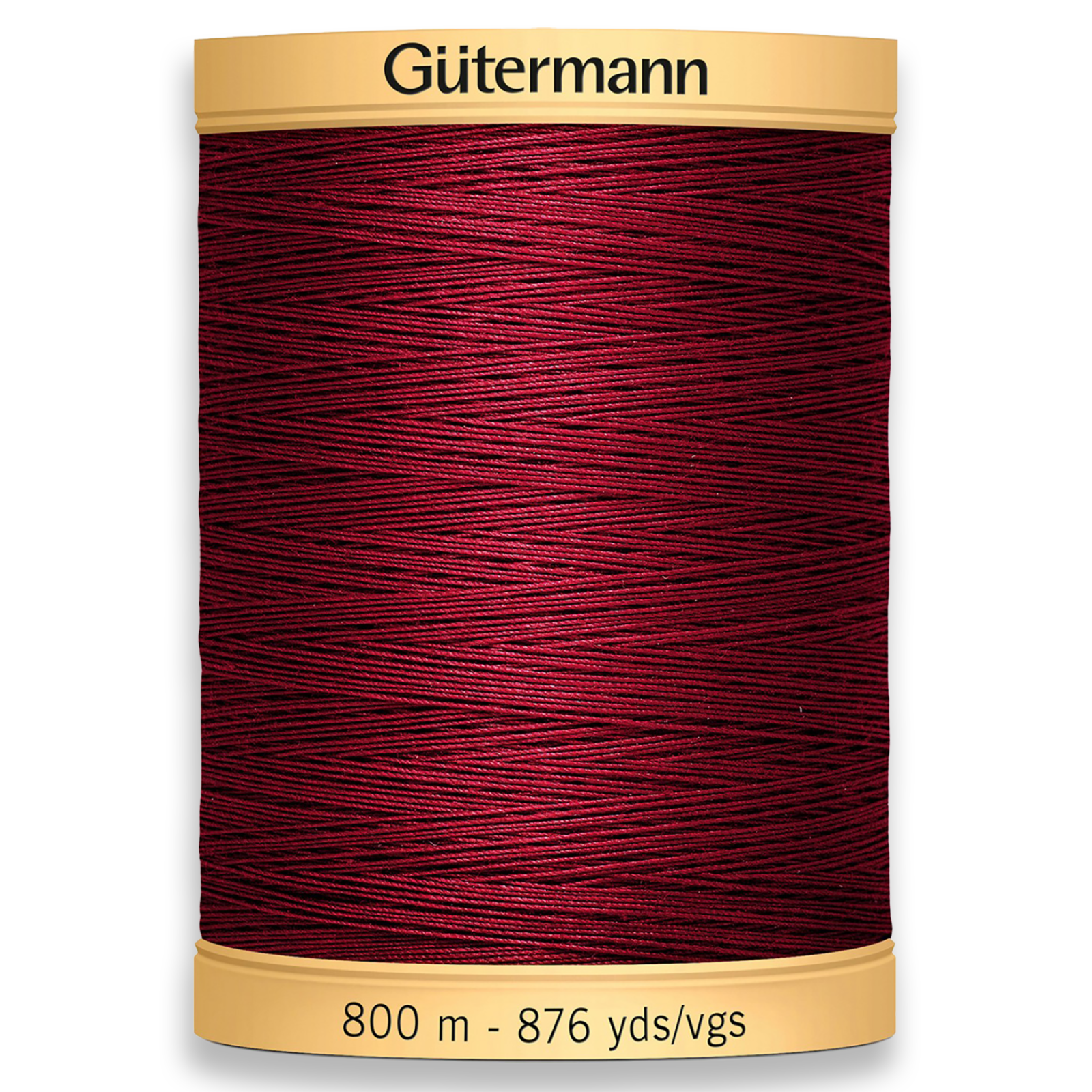 Gutermann 100% Natural Cotton Thread 800m/875yds - Raspberry