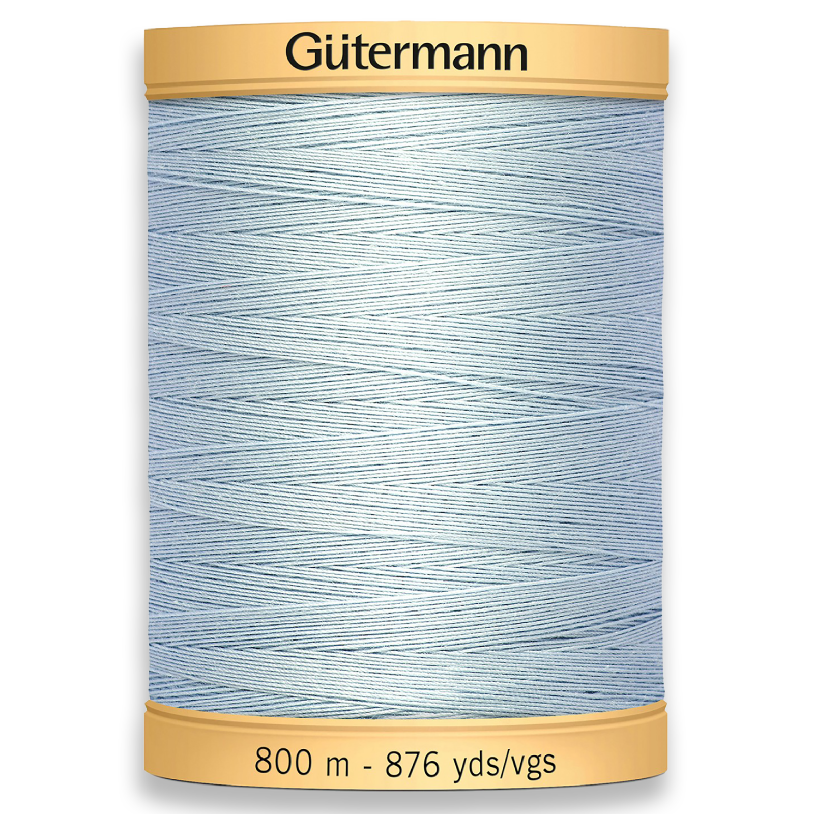 Gutermann 100% Natural Cotton Thread 800m/875yds - Powder Blue