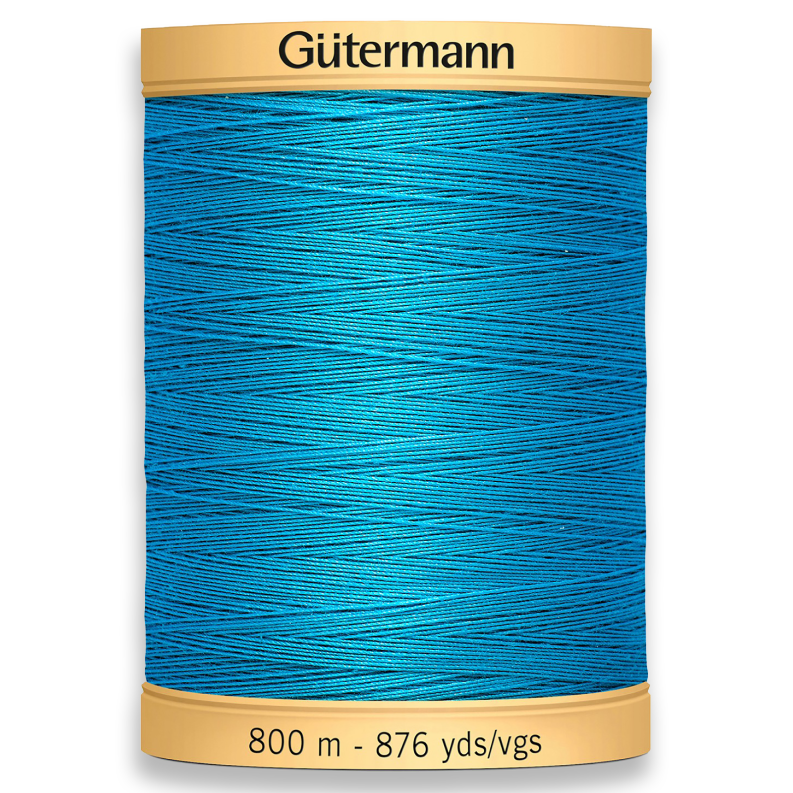 Gutermann 100% Natural Cotton Thread 800m/875yds - Aqua Marine