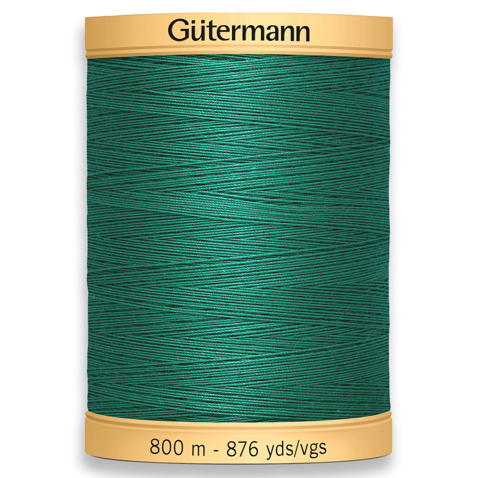 Gutermann 100% Natural Cotton Thread 800m/875yds - Garden Green