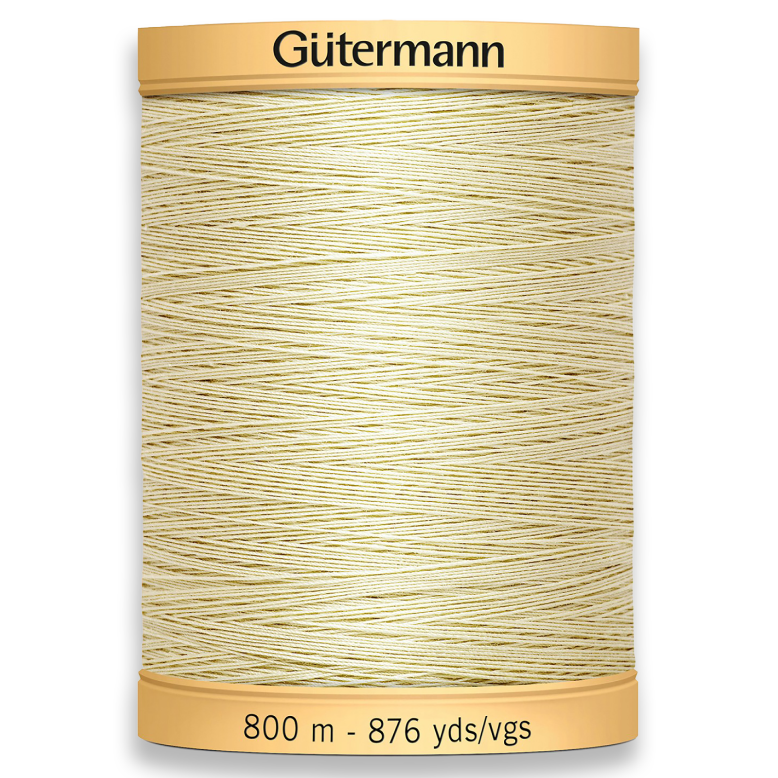 Gutermann 100% Natural Cotton Thread 800m/875yds - Vanilla Cream