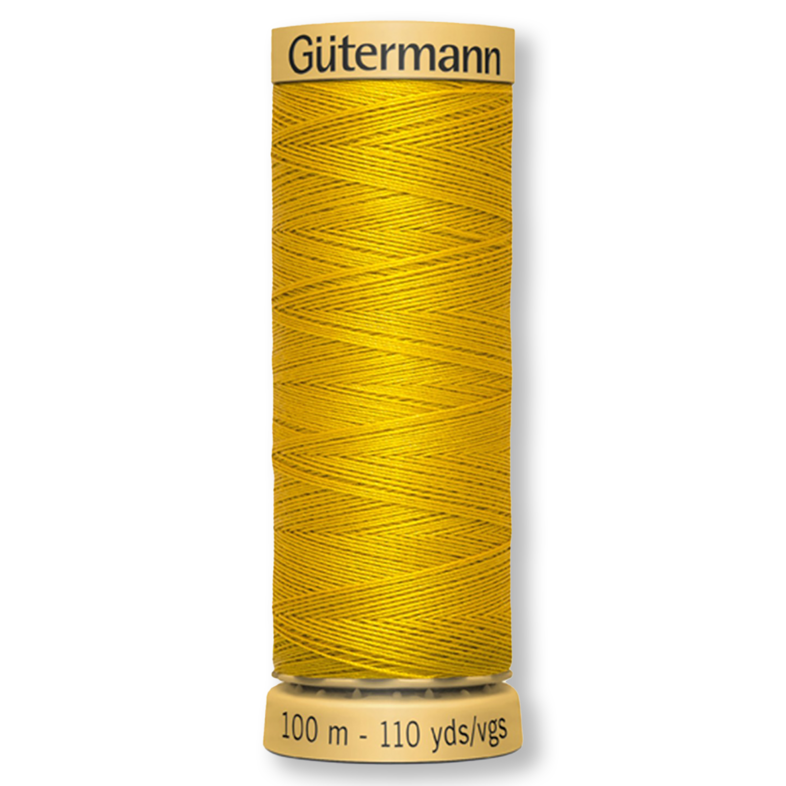 Gutermann 100% Natural Cotton Thread 100m/109yds - Solid Light Topaz