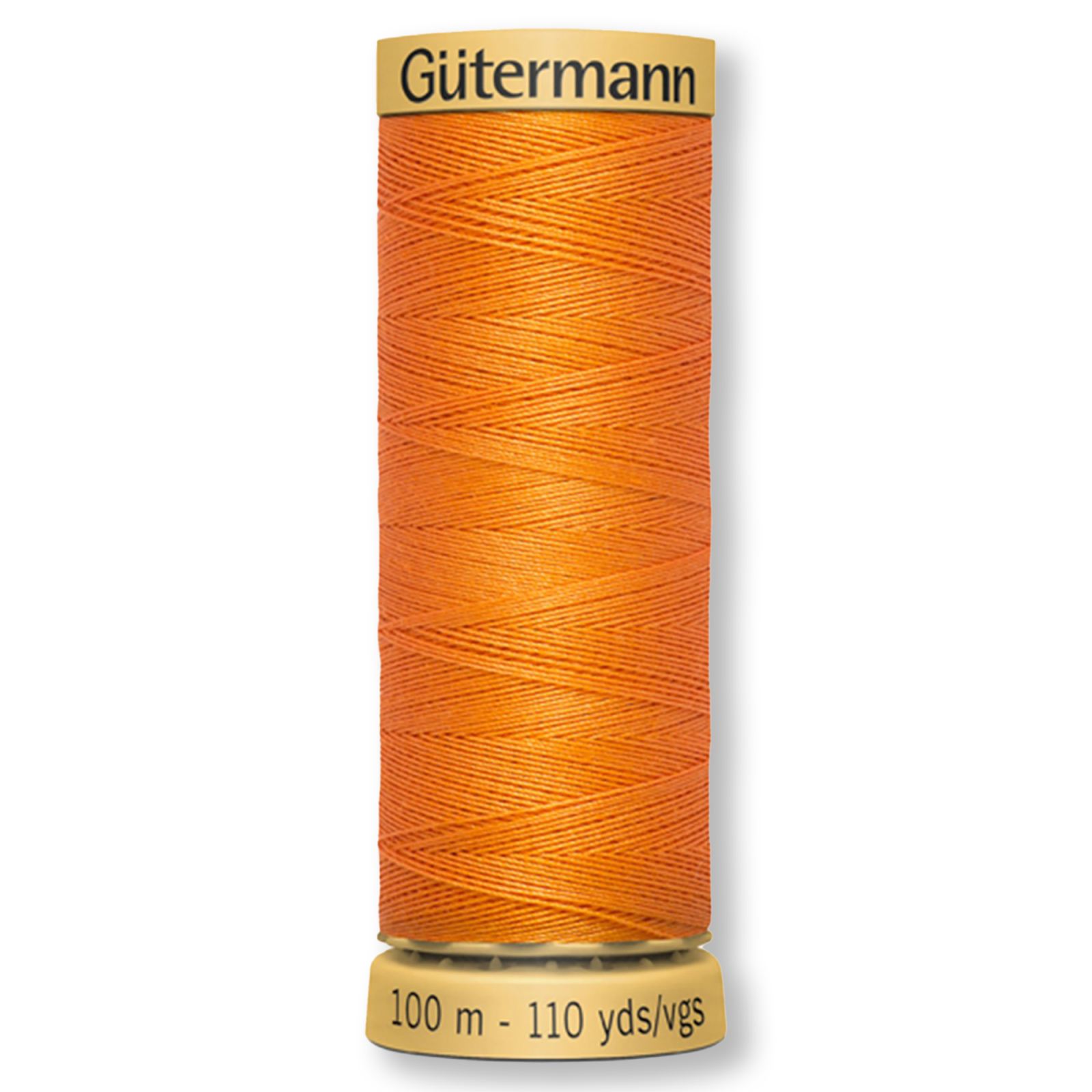 Gutermann 100% Natural Cotton Thread 100m/109yds - Solid Apricot