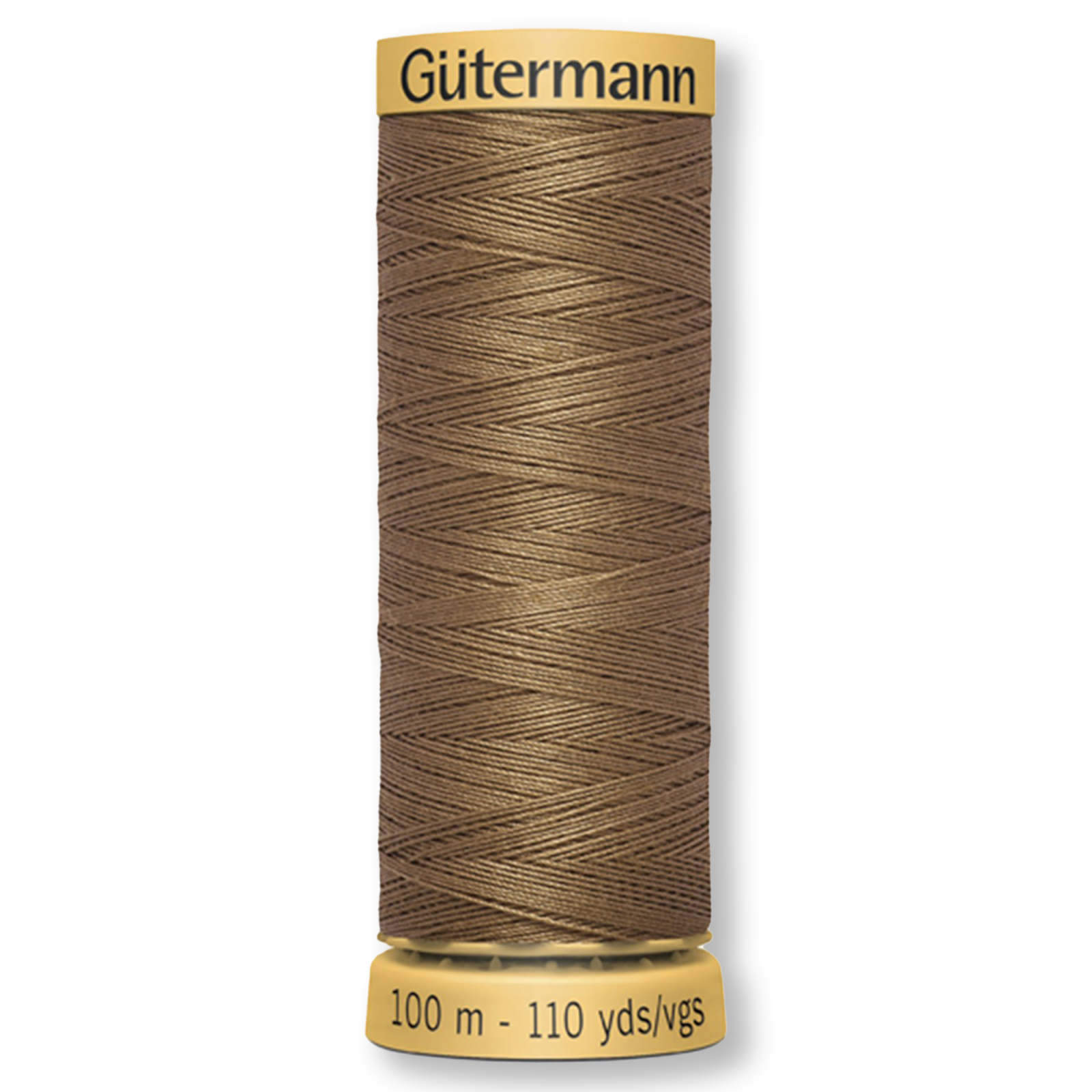 Gutermann 100% Natural Cotton Thread 100m/109yds - Solid Cork 