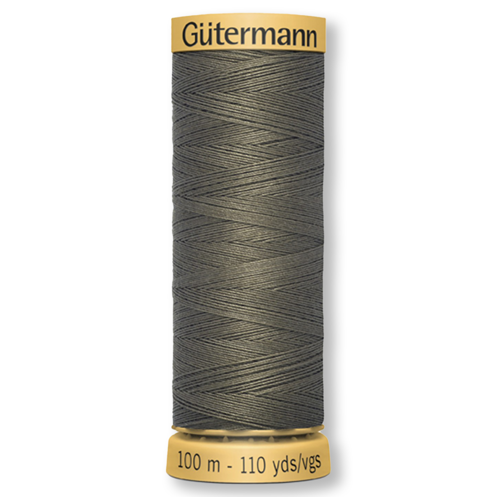 Gutermann 100% Natural Cotton Thread 100m/109yds - Solid Gabardine
