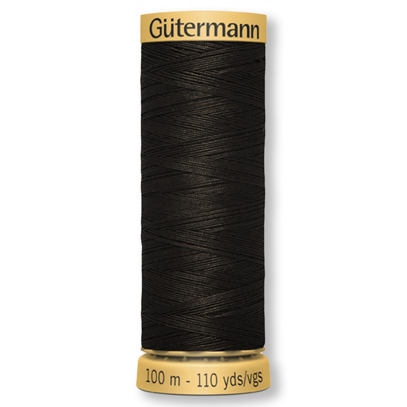 Gutermann 100% Natural Cotton Thread 100m/109yds - Solid Espresso