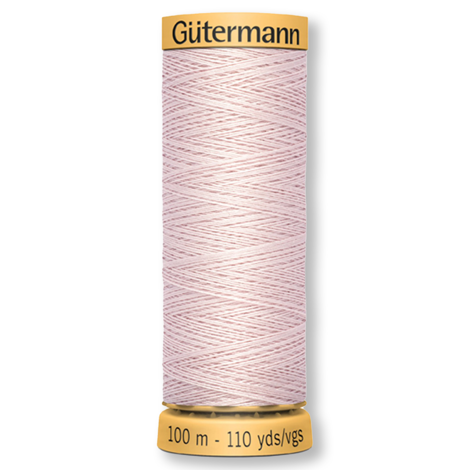 Gutermann 100% Natural Cotton Thread 100m/109yds - Solid Perfect Pink