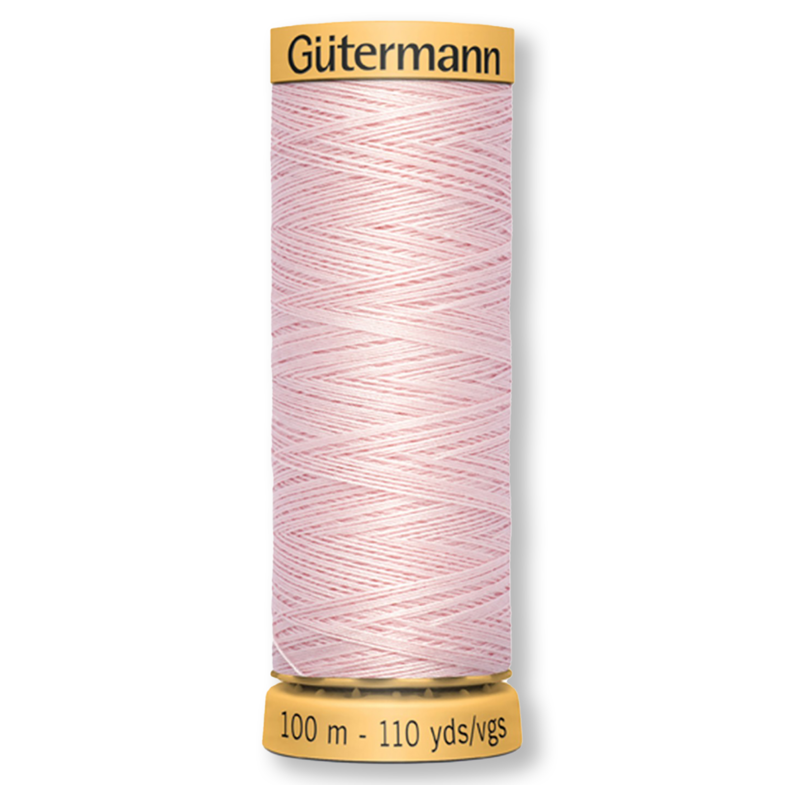 Gutermann 100% Natural Cotton Thread 100m/109yds - Solid Light Pink