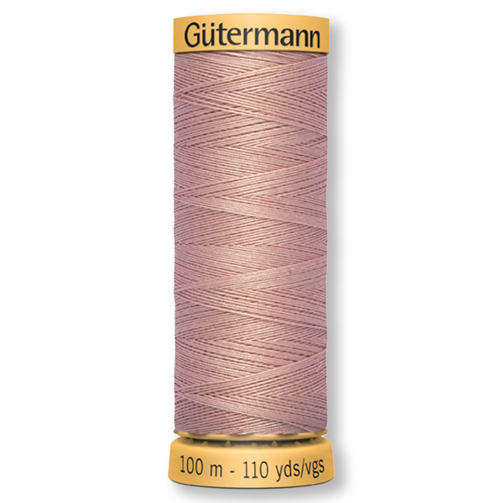 Gutermann 100% Natural Cotton Thread 100m/109yds- Solid Mauve