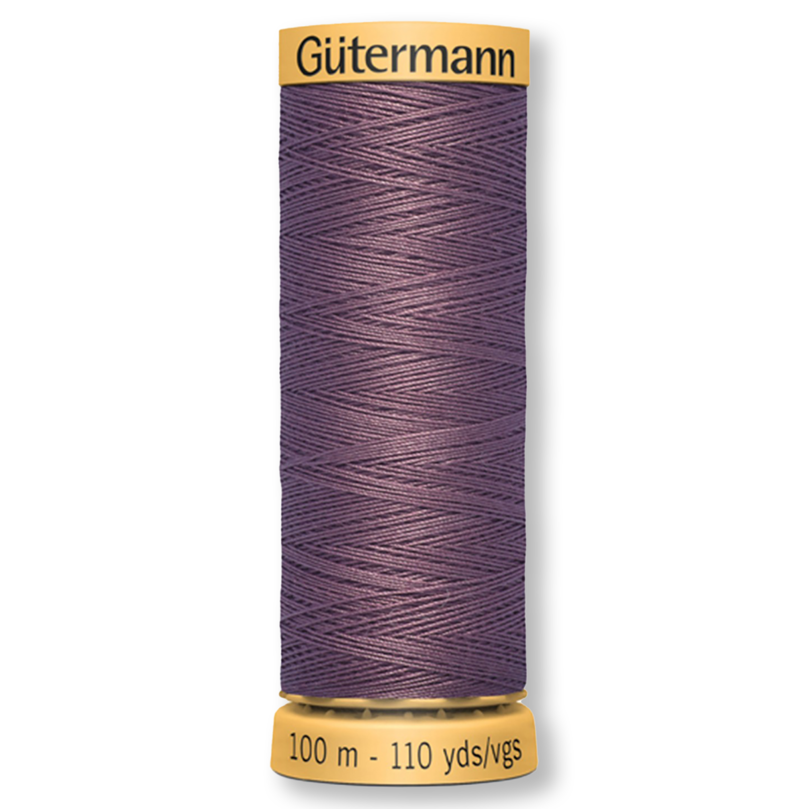 Gutermann 100% Natural Cotton Thread 100m/109yds - Solid Dark Rose 