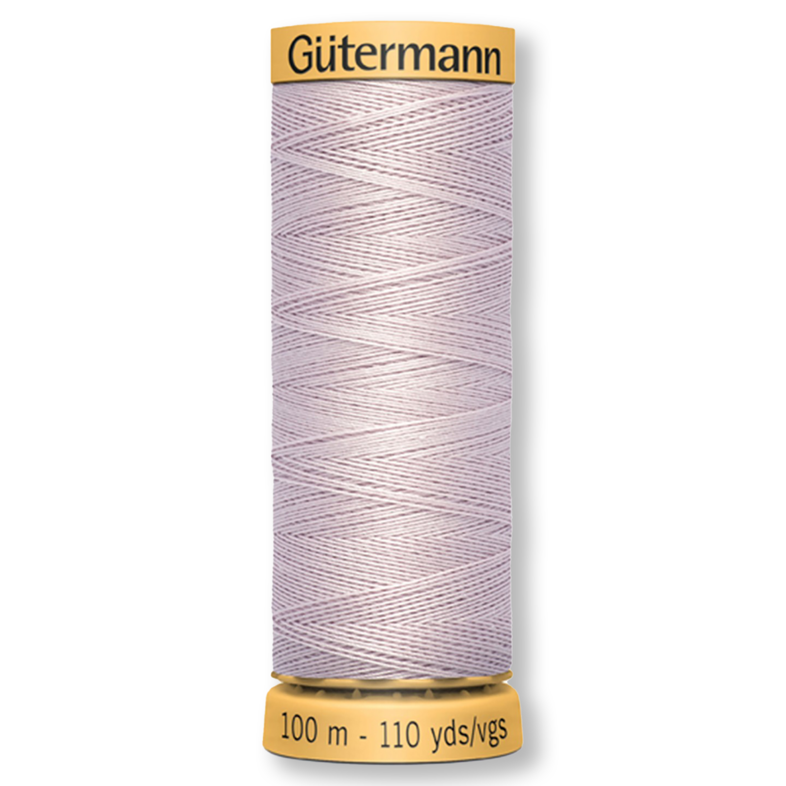 Gutermann 100% Natural Cotton Thread 100m/109yds - Solid Dark Mauve