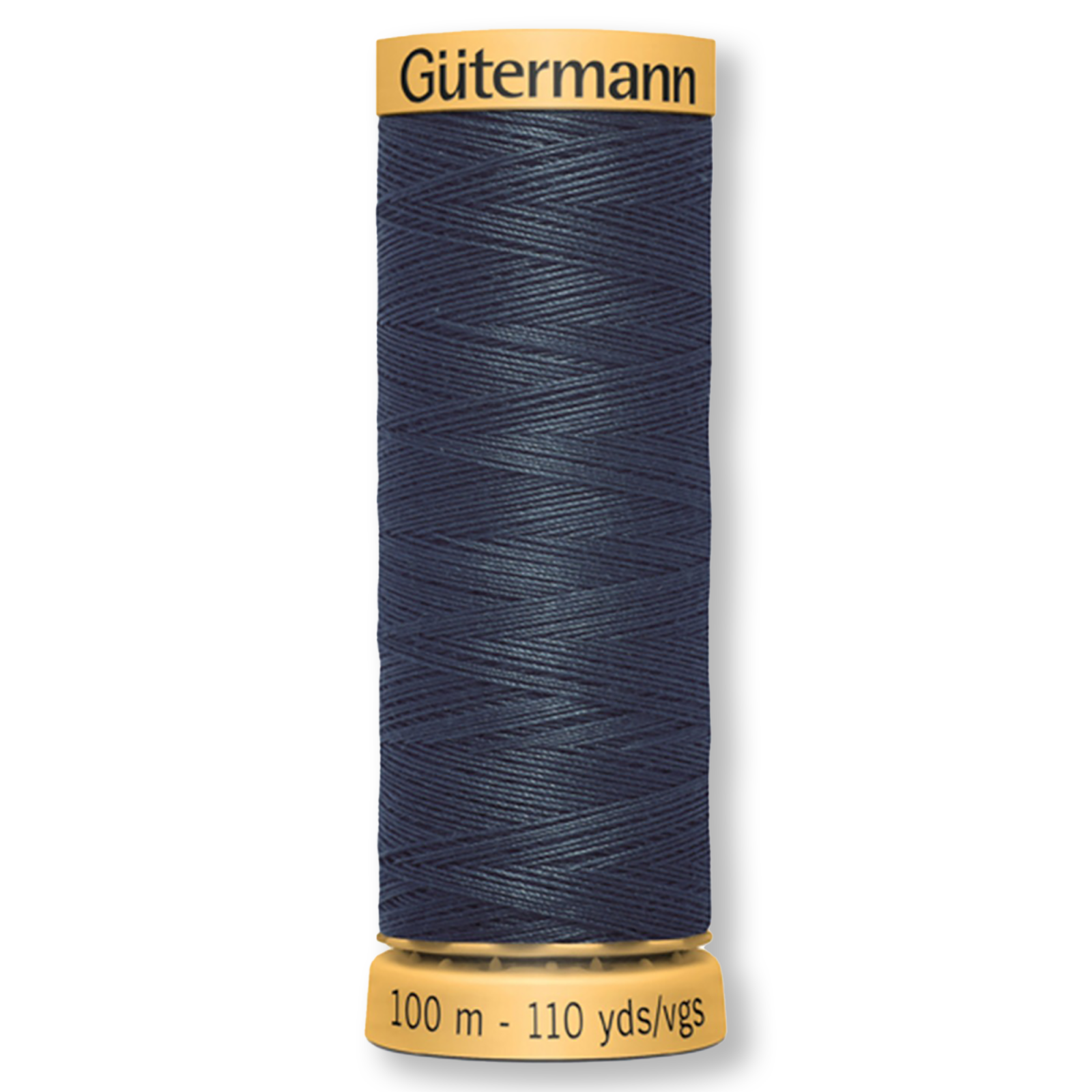 Gutermann 100% Natural Cotton Thread 100m/109yds - Solid Navy