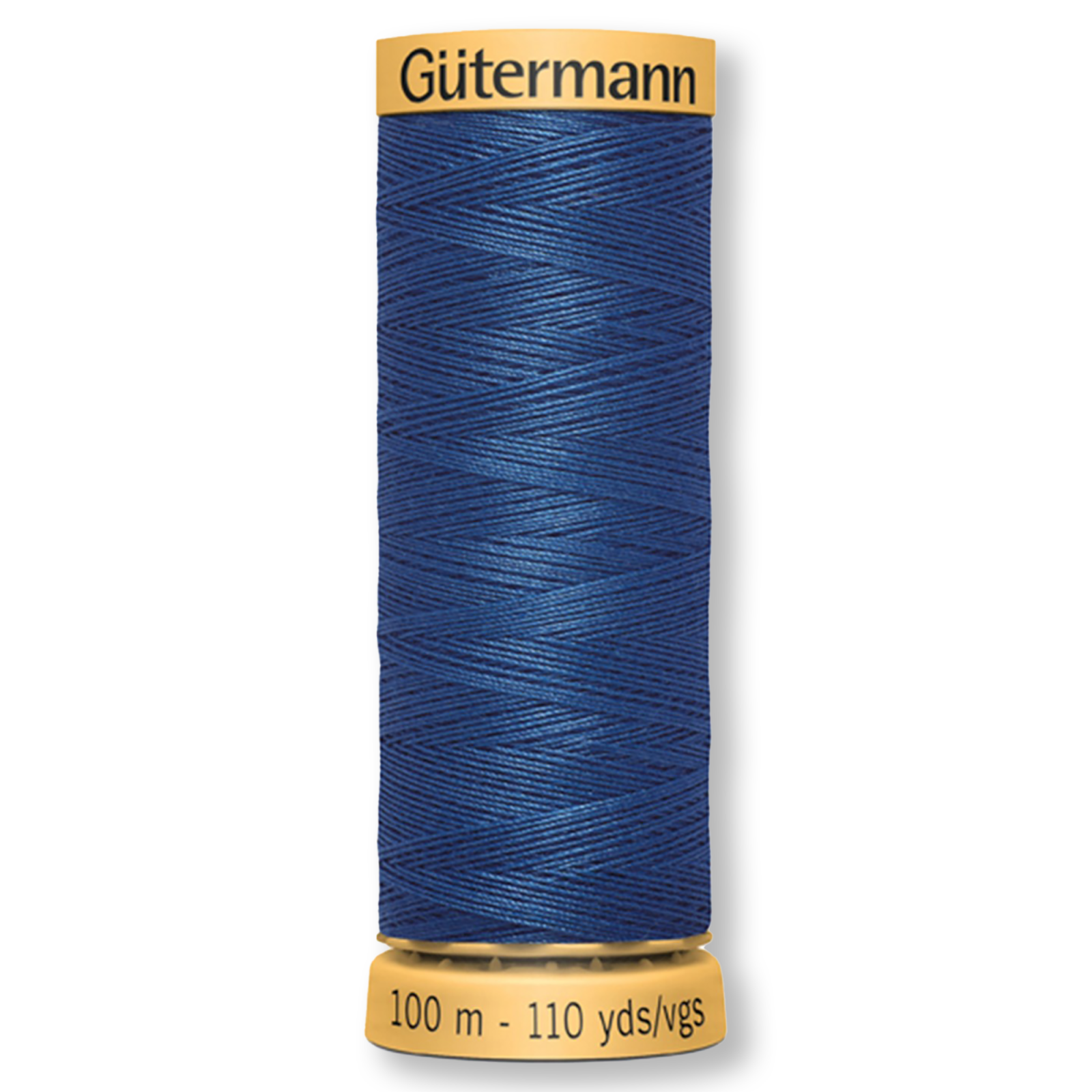 Gutermann 100% Natural Cotton Thread 100m/109yds - Solid Sapphire