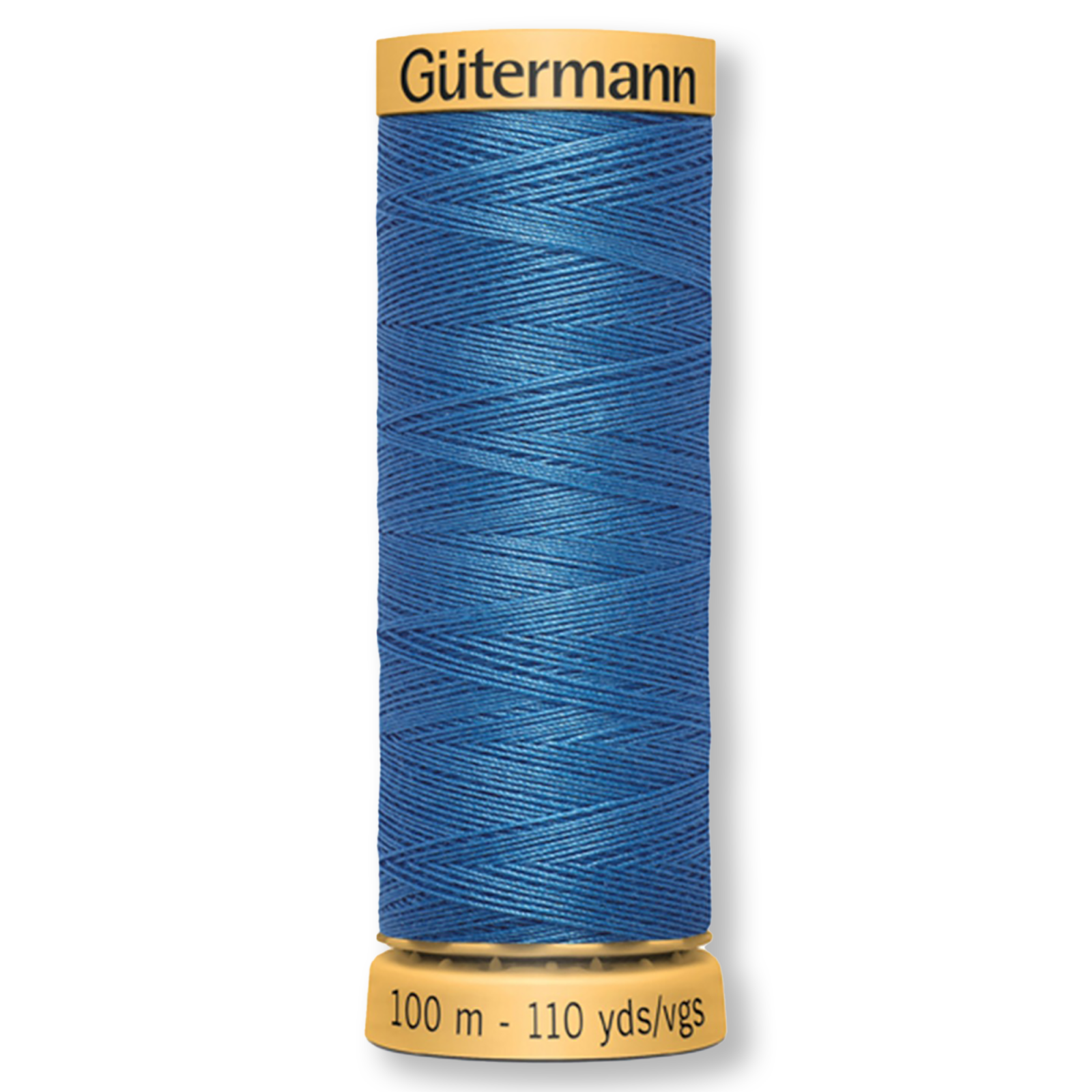 Gutermann 100% Natural Cotton Thread 100m/109yds - Solid Jay Blue