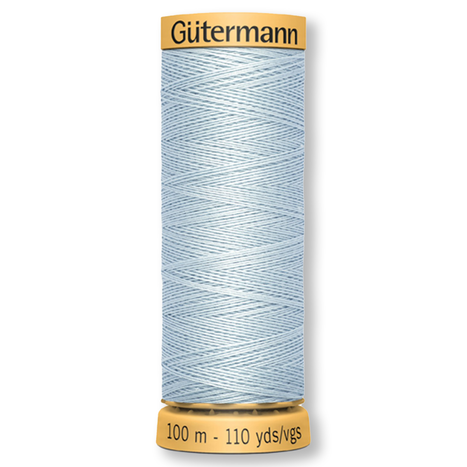 Gutermann 100% Natural Cotton Thread 100m/109yds - Solid Light Blue Dawn