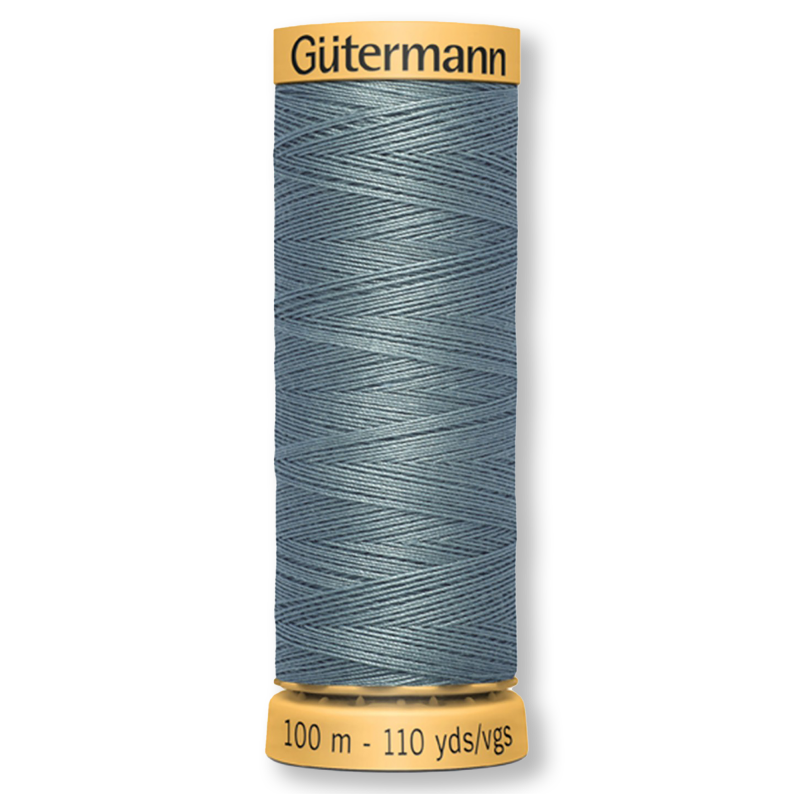 Gutermann 100% Natural Cotton Thread 100m/109yds - Solid Light Slate