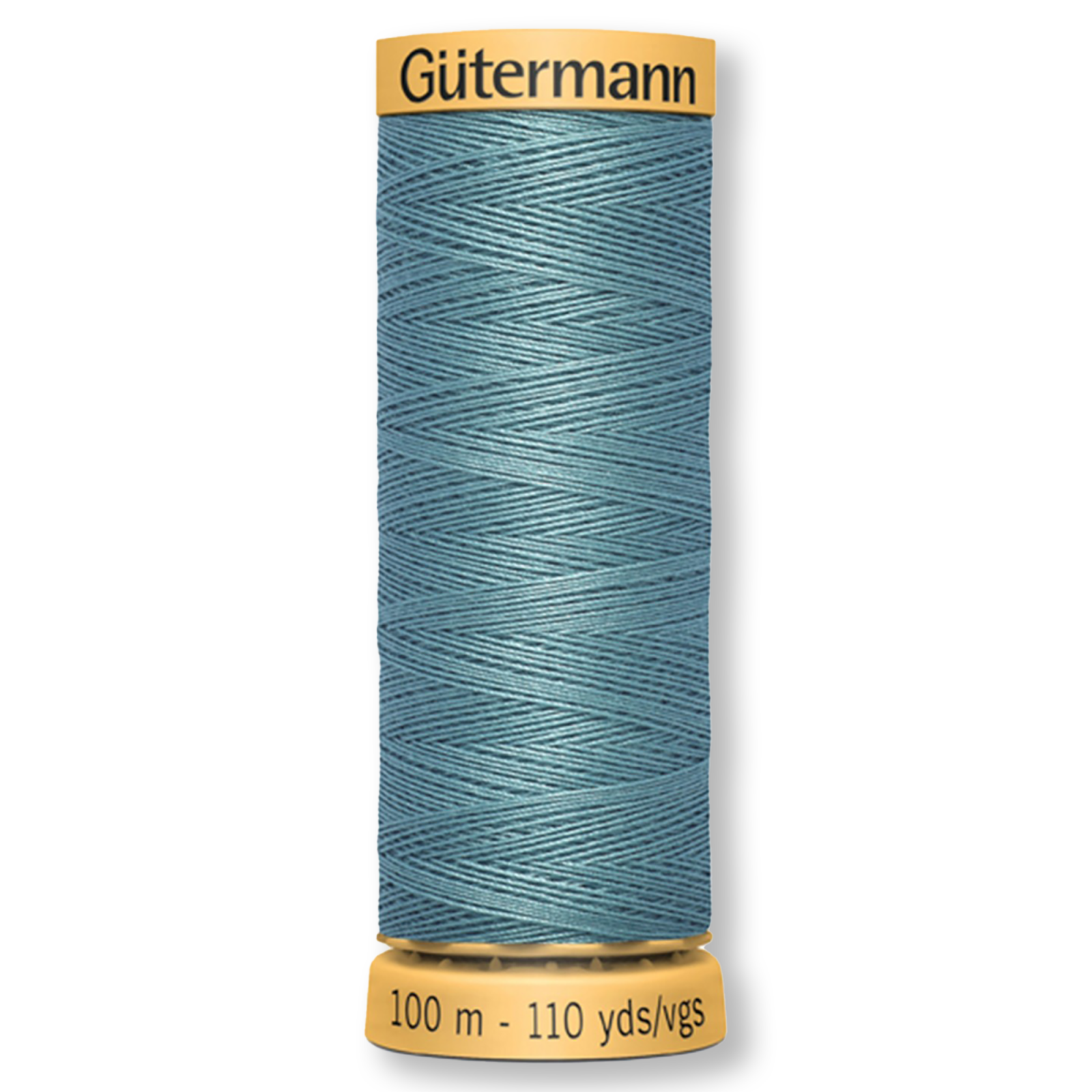 Gutermann 100% Natural Cotton Thread 100m/109yds - Solid Nile River Green
