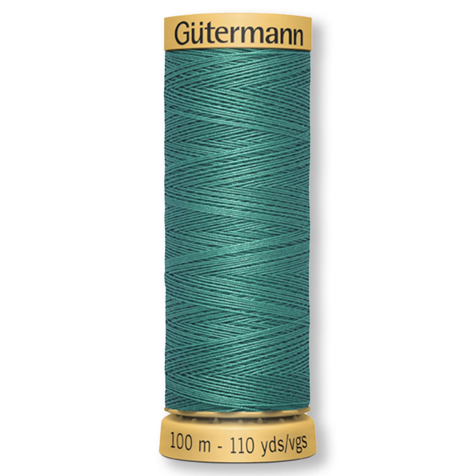 Gutermann 100% Natural Cotton Thread 100m/109yds - Solid Jewel Green
