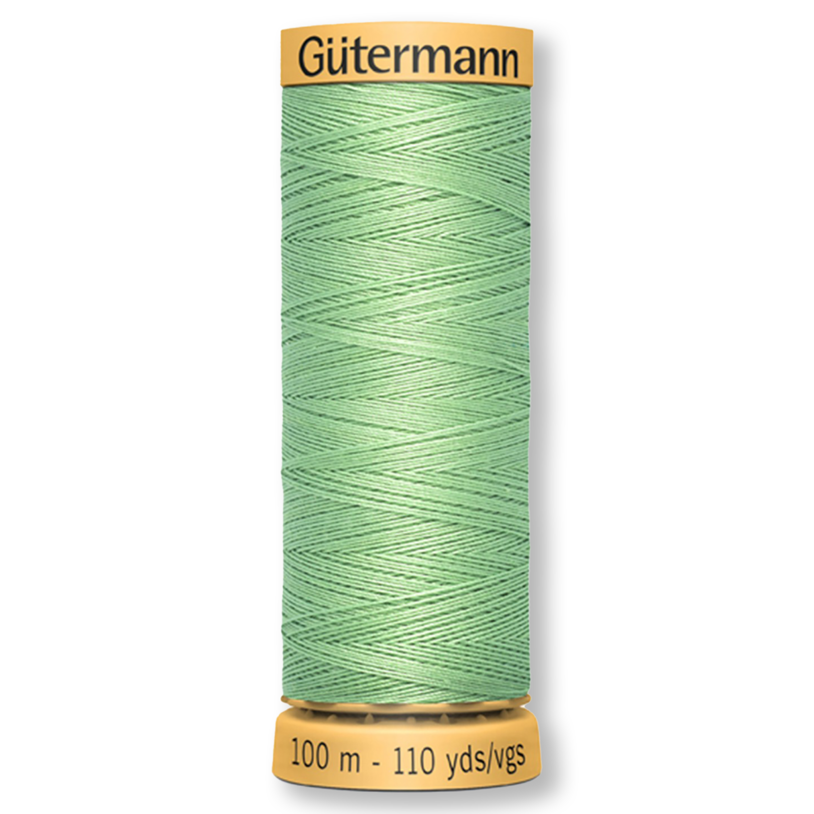 Gutermann 100% Natural Cotton Thread 100m/109yds - Solid Green
