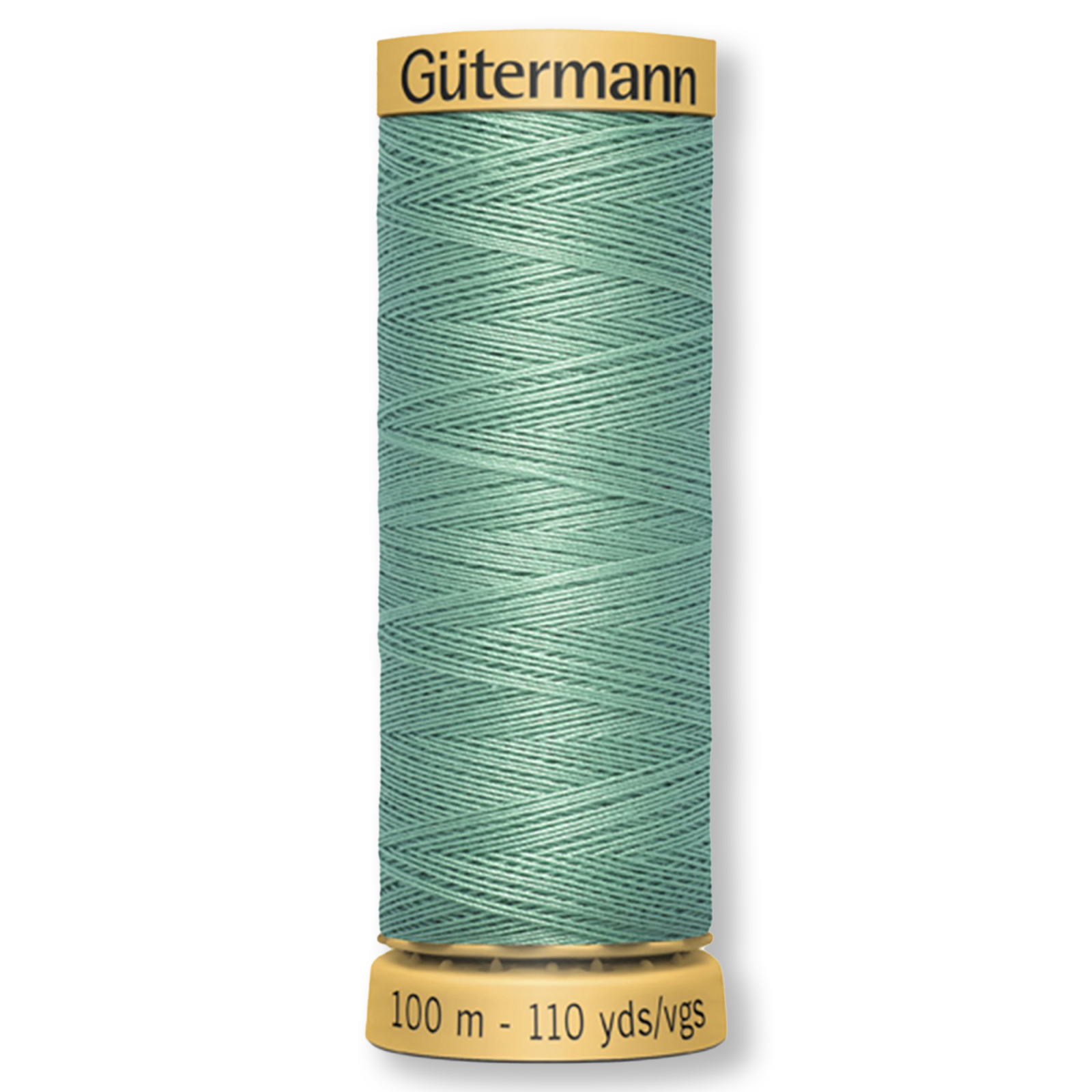 Gutermann 100% Natural Cotton Thread 100m/109yds - Solid Spring Green
