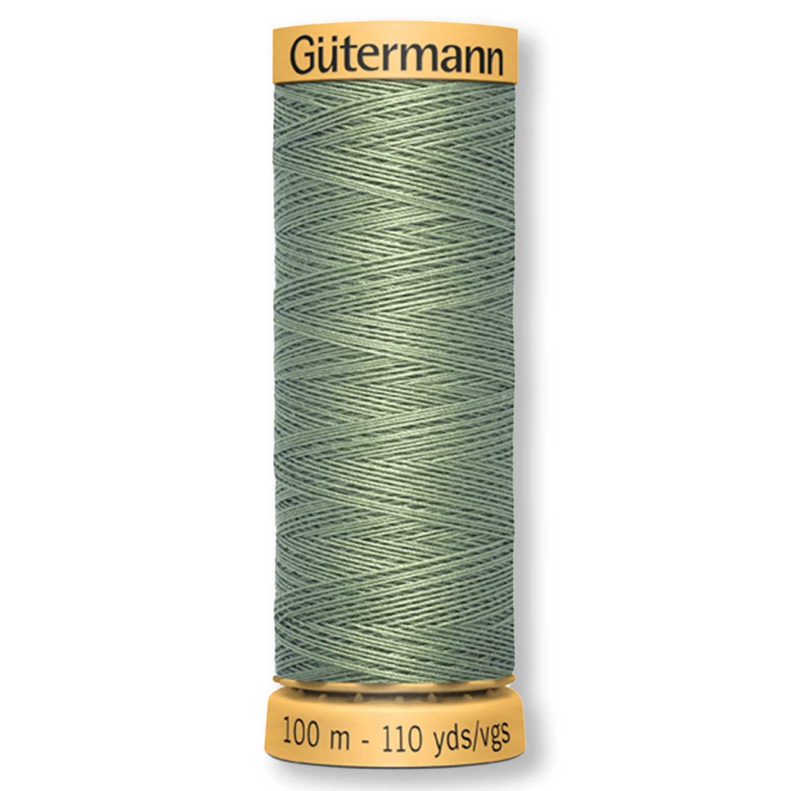 Gutermann 100% Natural Cotton Thread 100m/109yds - Solid Sagebrush