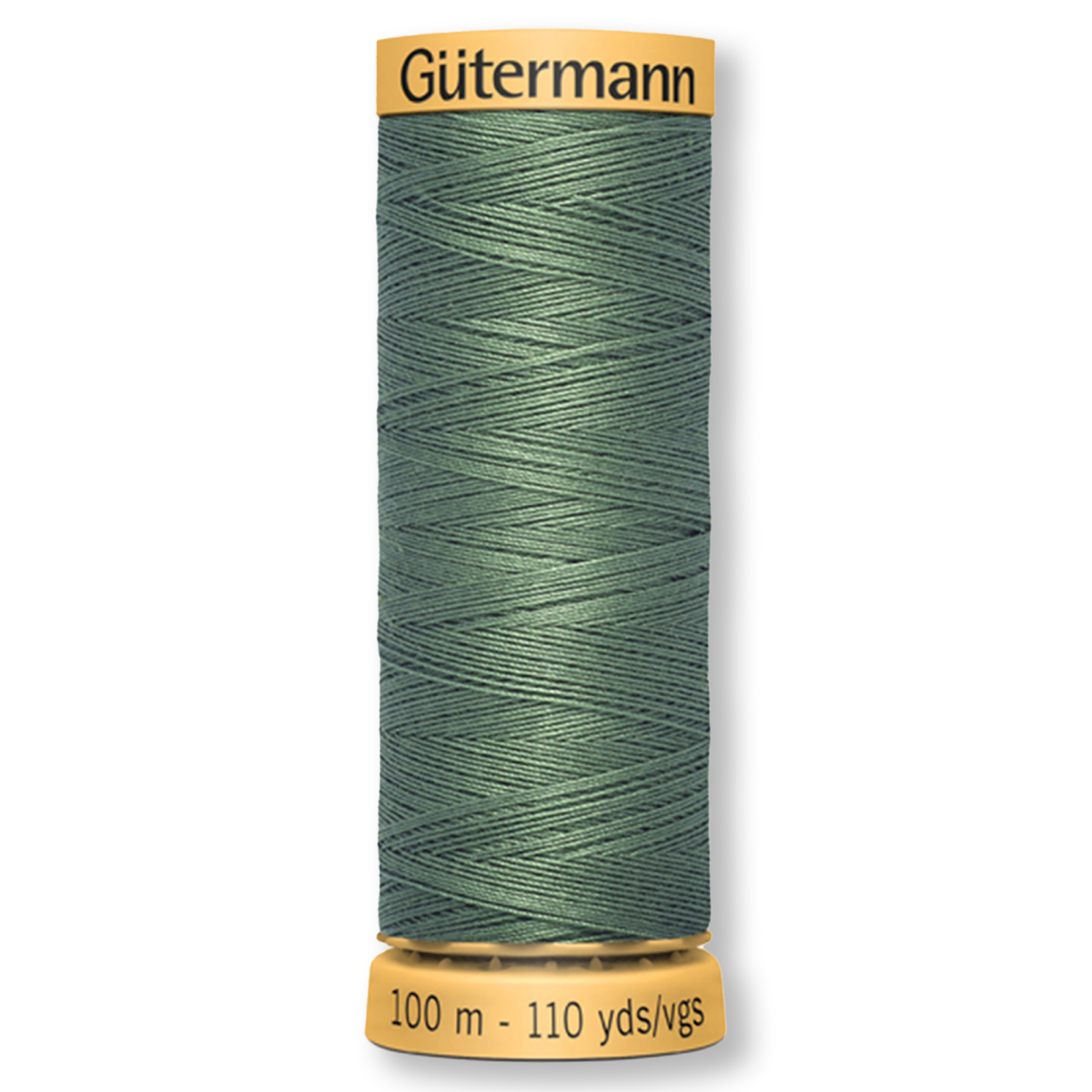 Gutermann 100% Natural Cotton Thread 100m/109yds - Solid Sage Green