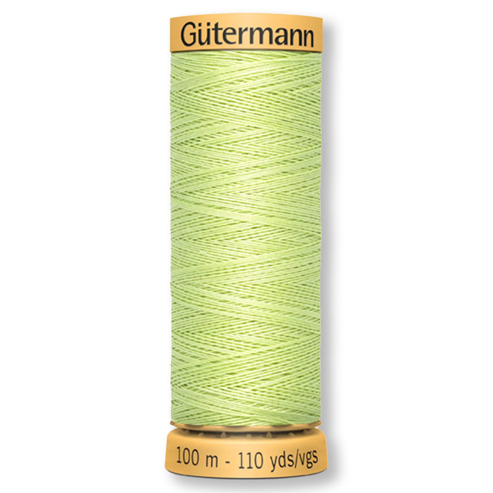 Gutermann 100% Natural Cotton Thread 100m/109yds - Solid Pastel Green
