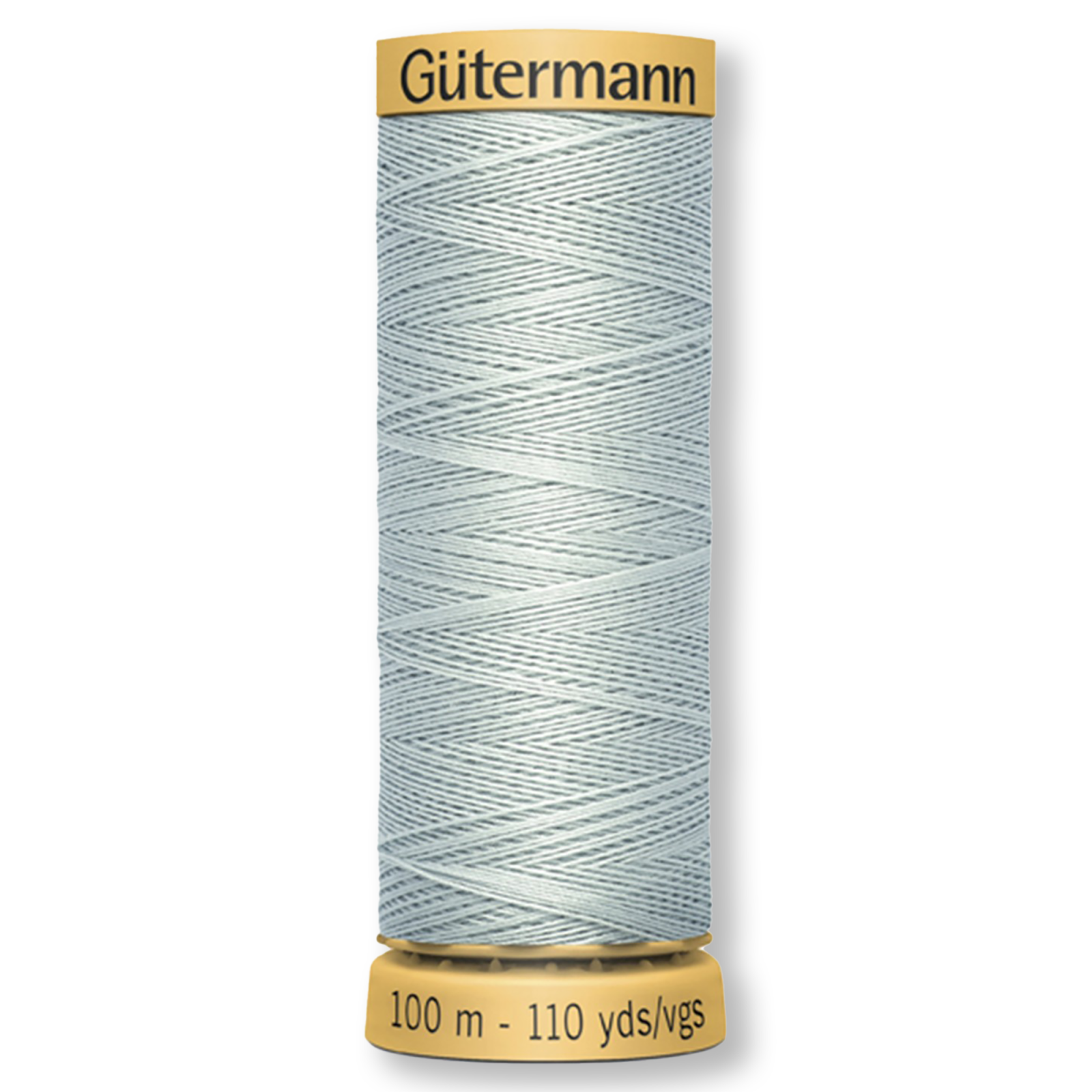 Gutermann 100% Natural Cotton Thread 100m/109yds - Solid Light Slate