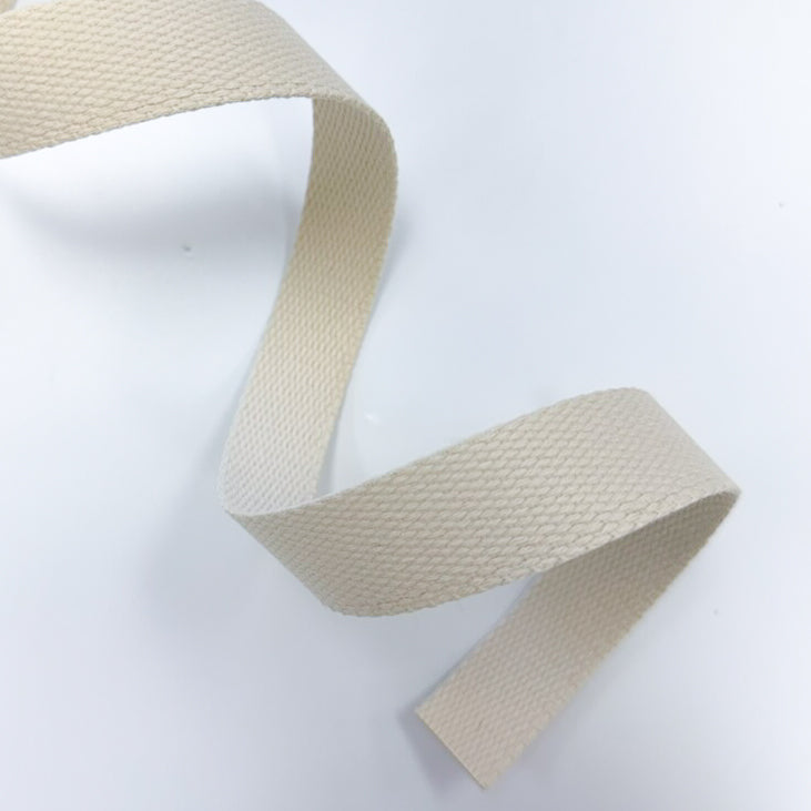 Cotton Webbing - 1-1/2" wide - Natural (51)