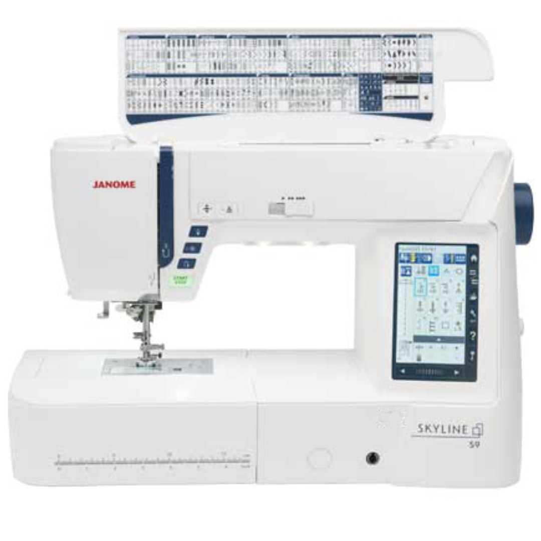 Janome Skyline S9 Sewing + Embroidery Machine